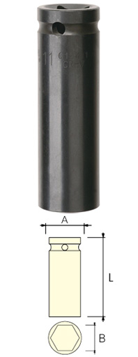 1/2 ソケットレンチセット 15PCS